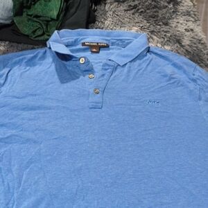 Michael Kors Light Blue Polo Shirt
